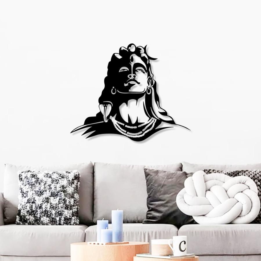 Lord Shiva Metal Wall Art